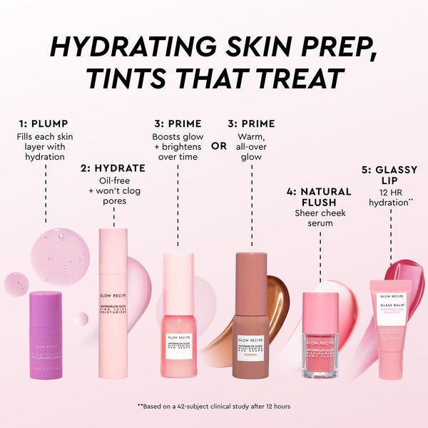 Glow Recipe HueTinis Mini Tinted Skincare Set