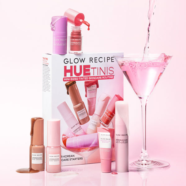 Glow Recipe HueTinis Mini Tinted Skincare Set