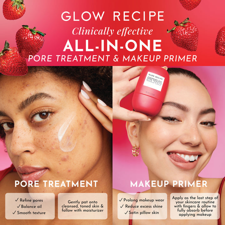Glow Recipe Strawberry BHA Pore-Smooth Blur Drops 30ml