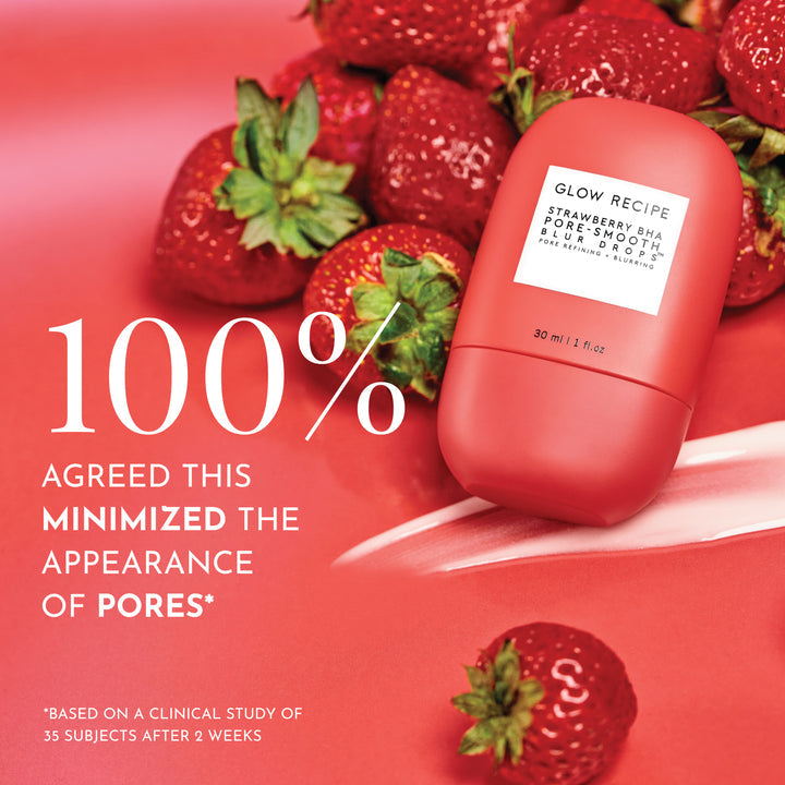 Glow Recipe Strawberry BHA Pore-Smooth Blur Drops 30ml