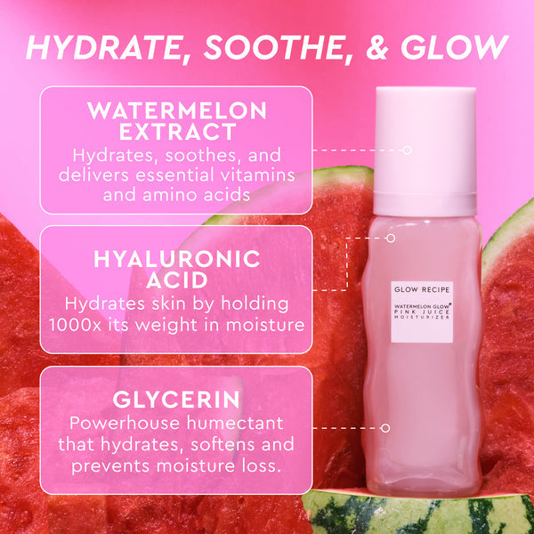 Glow Recipe Watermelon Glow Pink Juice Oil-Free Refillable Moisturizer 25ml