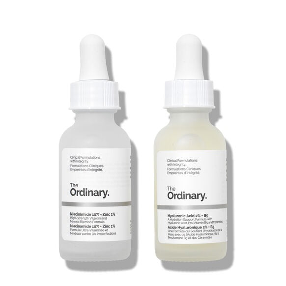 The Ordinary The Skin Support Set | Daily Hydration & Barrier Repair Skincare Kit
