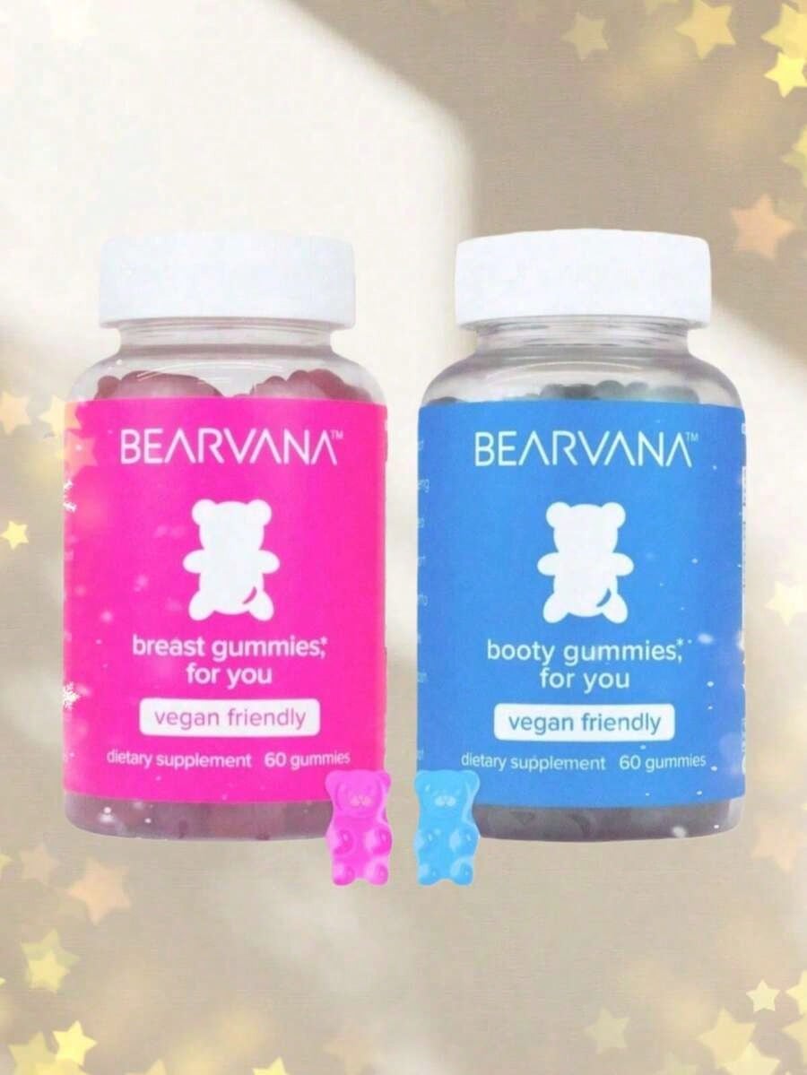 BEARVANA Berry Gummies For Women - All-In-One Nutrition | Herbal Boost Multivitamin With Daily Fitness Support | 2-Pack Value With Free Shipping