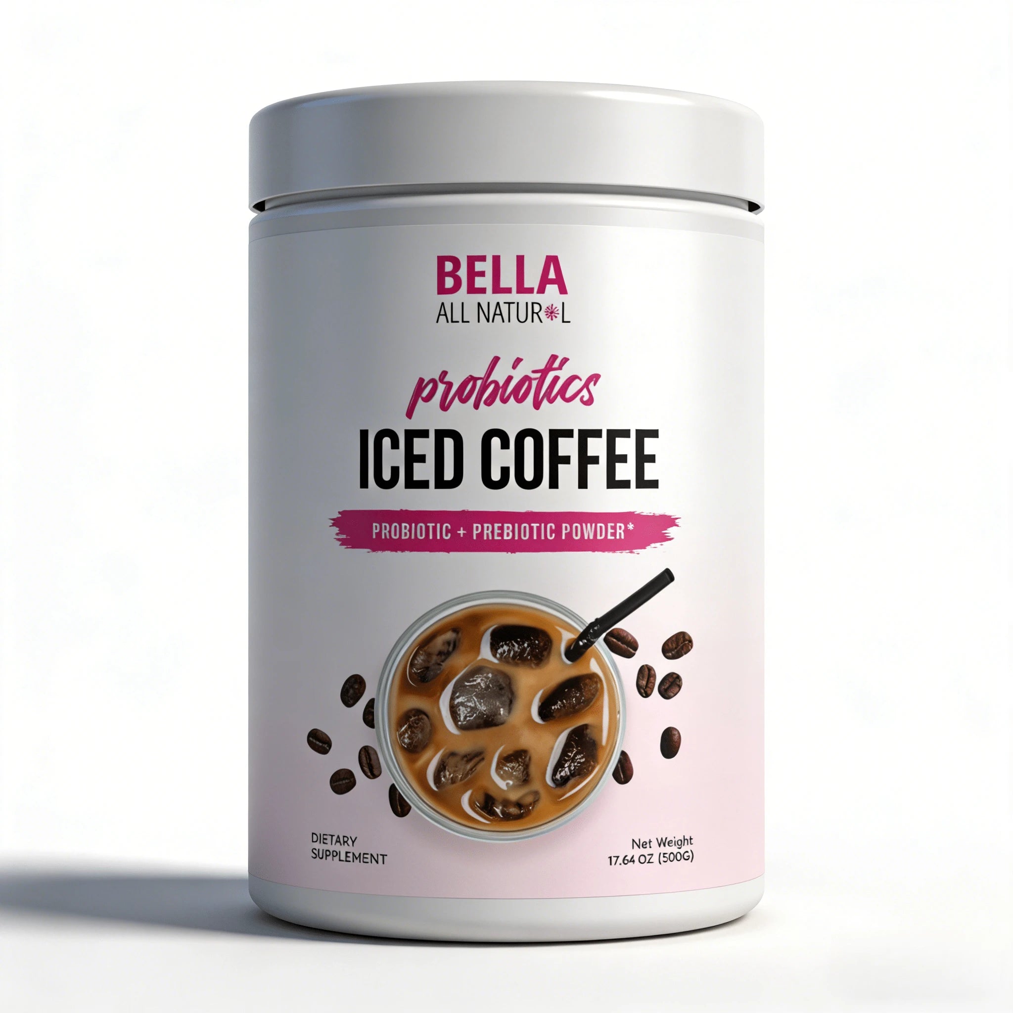 500g Value Pack! Bella Natural Probiotics Iced Coffee – Healthy Digestion In Every Cup