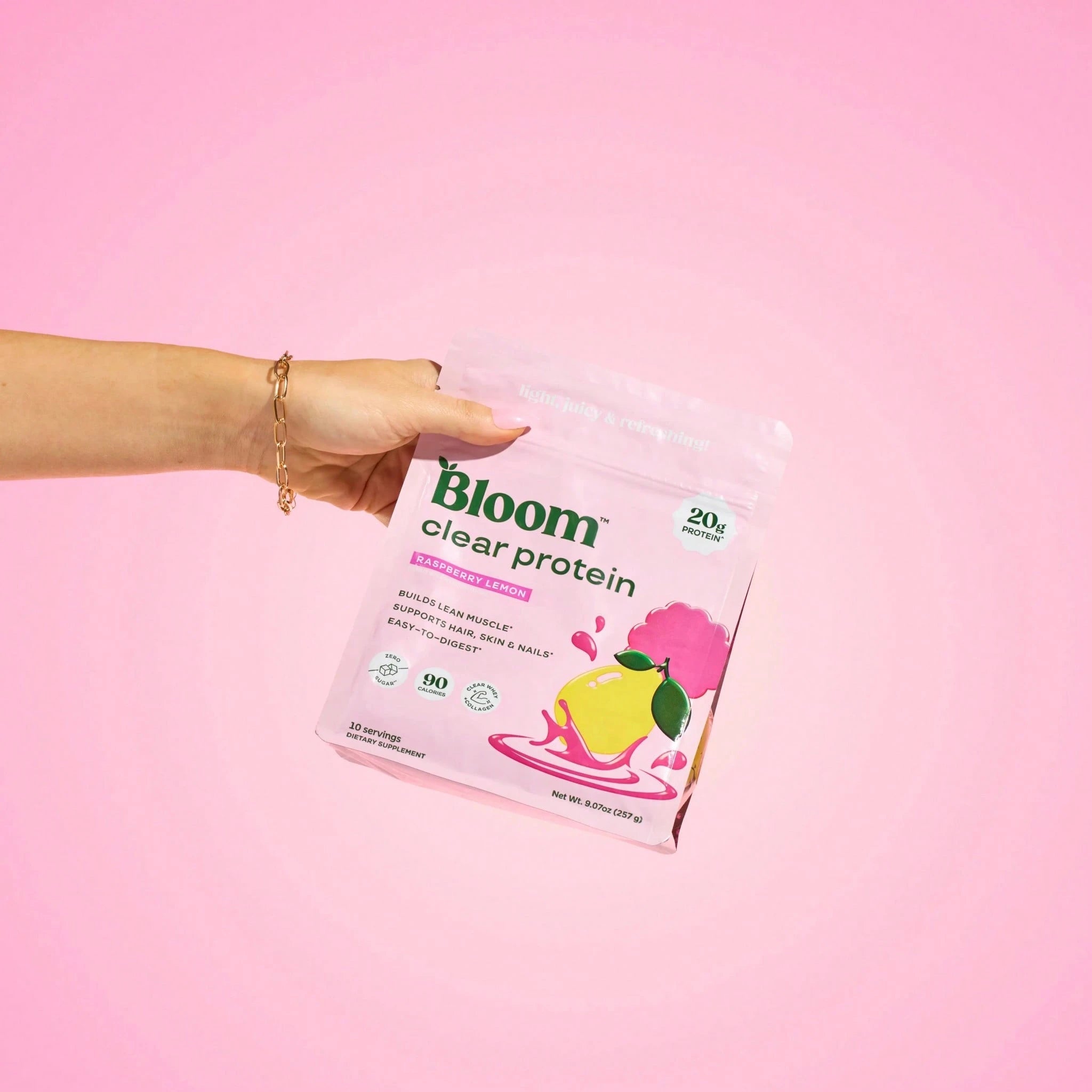 MOM'S DAY GIFT BUNDLE! Bloom Clear Protein 2-Pack | Hair, Skin & Nails Support, 20 Servings