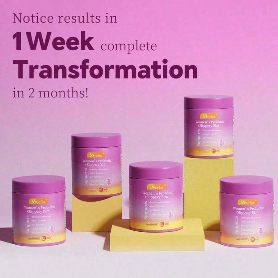 MOTHER'S DAY SPECIAL! Women's Probiotic Gummies, Odor Control & Yeast Balance For Mom