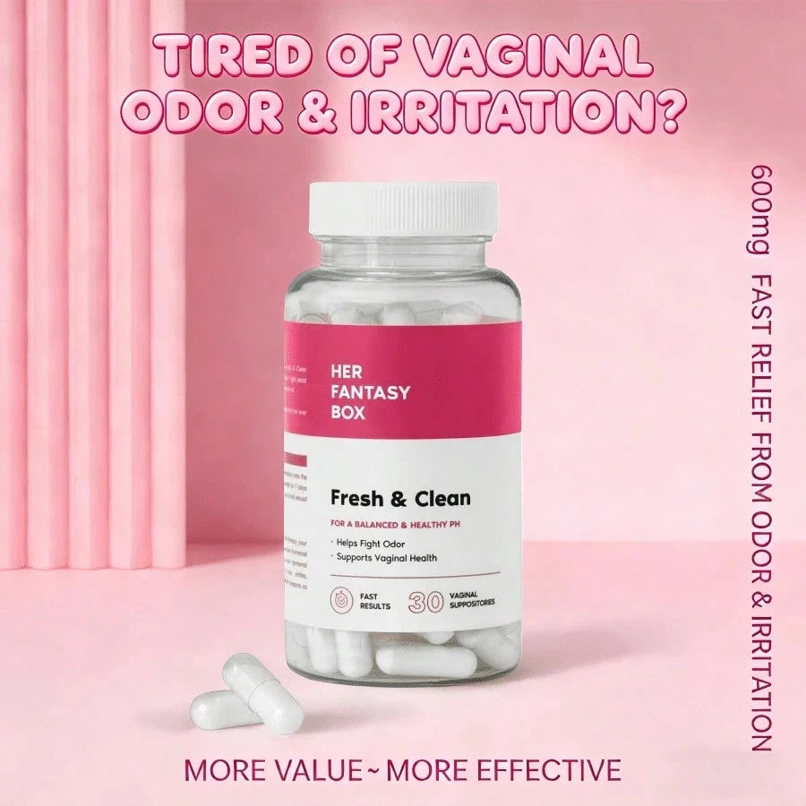 PH Balancing Boric Acid Suppositories (30 Count) – Relieve Discomfort & Revitalize Your Health