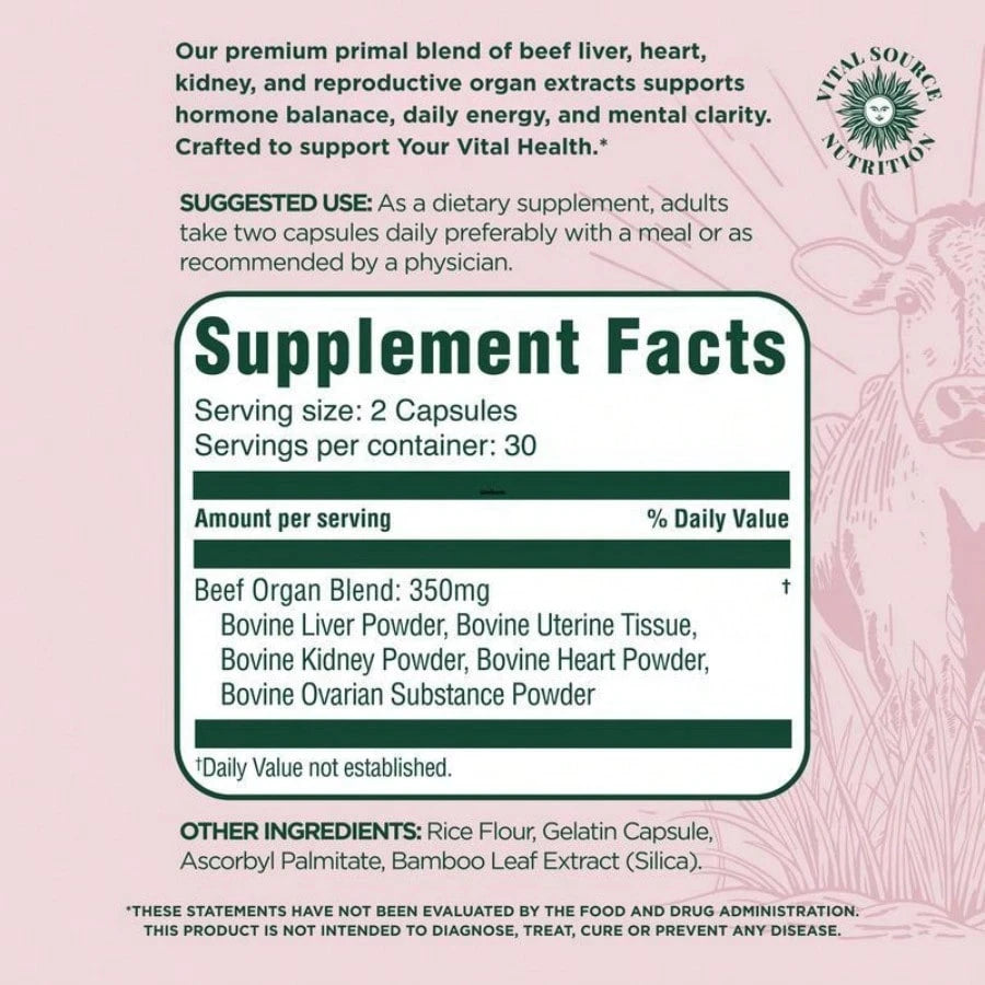 Primal Health Blend Capsules - BiFi - Vital Source Nutrition