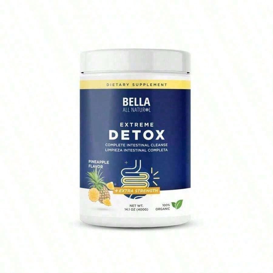 Bella Pineapple Colon Cleanse – High Fiber Detox Powder For Digestive Health & Gut Support| 400g| 40 Servings