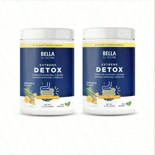 Bella Pineapple Colon Cleanse – High Fiber Detox Powder For Digestive Health & Gut Support| 400g| 40 Servings
