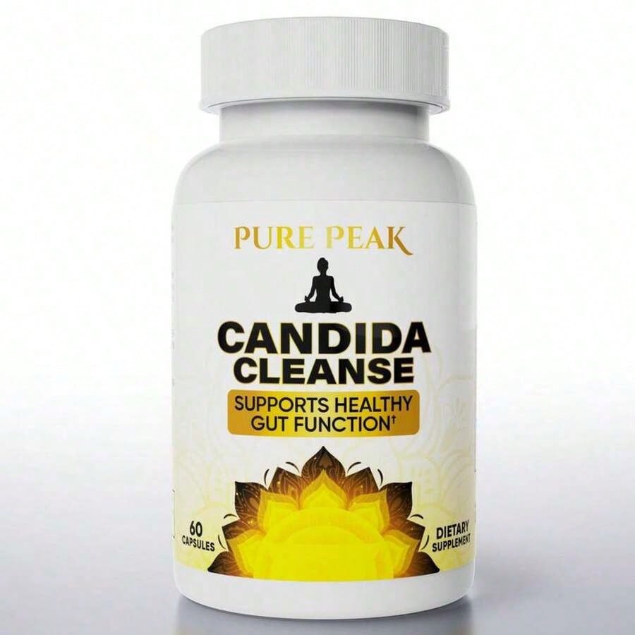 Candida Cleanse & Gut Detox – Colon Support For Digestive & Yeast Balance