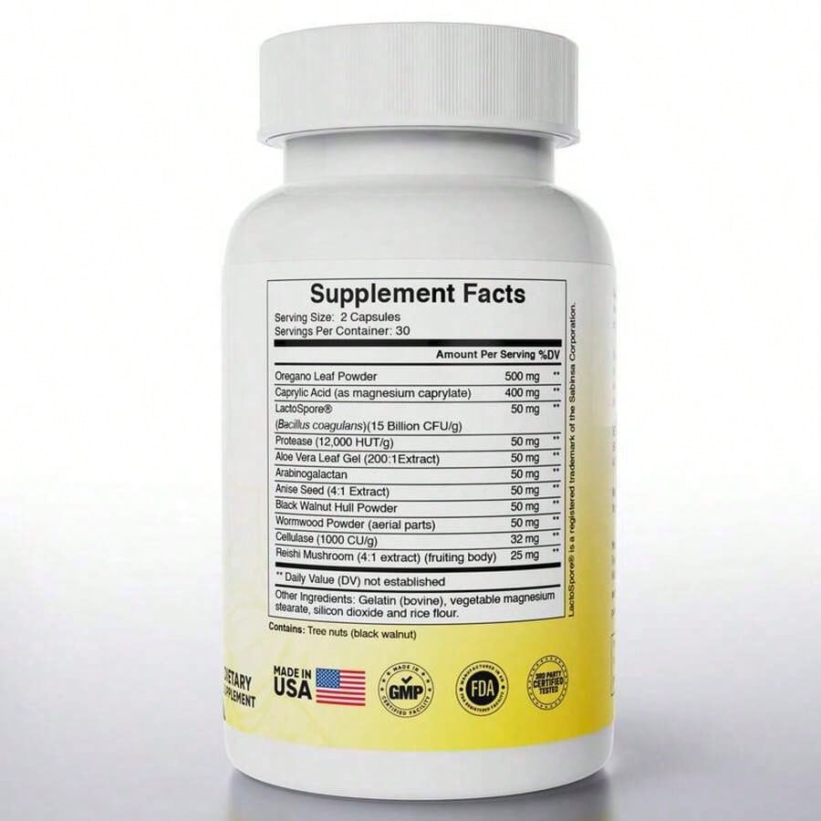 Candida Cleanse & Gut Detox – Colon Support For Digestive & Yeast Balance