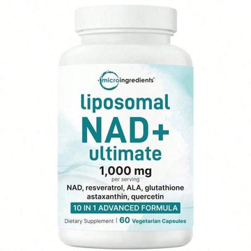 Liposomal NAD+ Ultimate 1,000mg, 60 Veggie Capsules