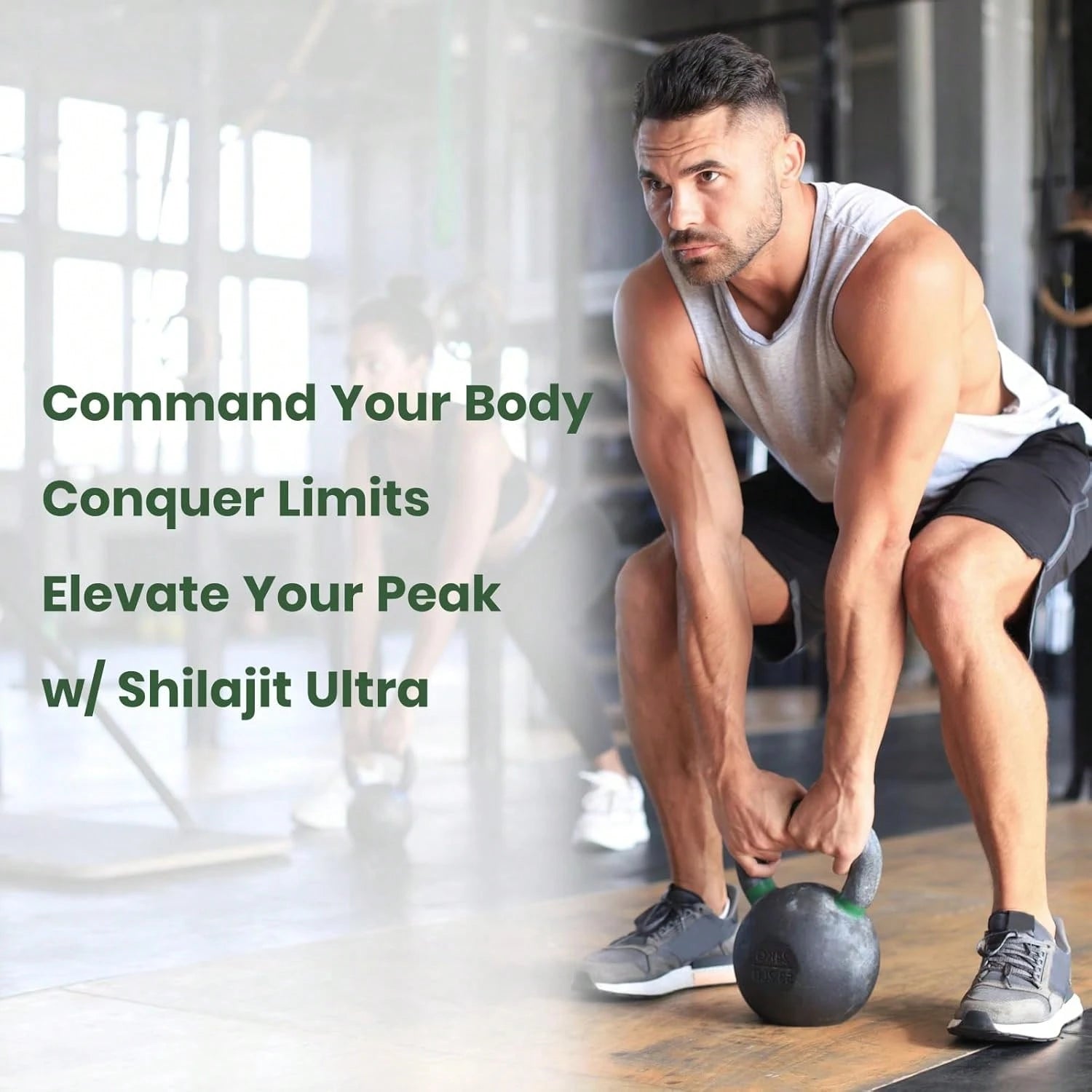 Shilajit For Men Women, Shilajit With Naturally Fulvic Acid & L-Arginine, Himalayan Shilajits For Extra Power, Stamina & Immune Support, Non-GMO, Made In USA, 60 Capsules, 1,300mg Per Serving