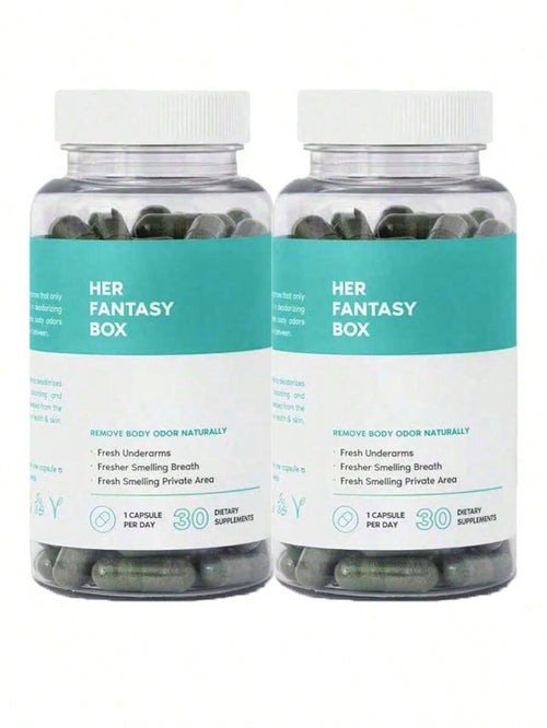 Chlorophyll Capsules – Vegan Detox & Digestion Support, Gut & Skin Health, 30 Capsules (200 Mg)