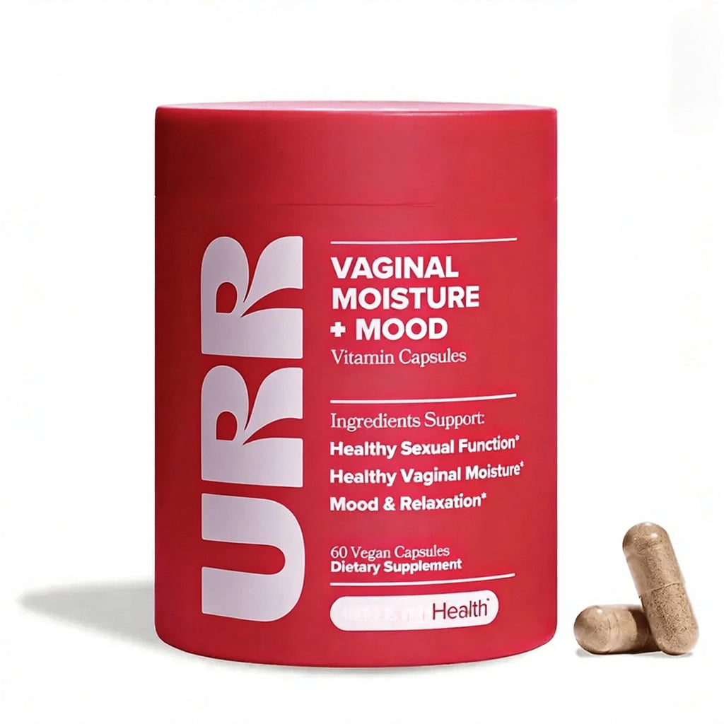 URRVaginal Moisture & Mood – Formulated To Support Vaginal Moisture, Mood & Relaxation – With KSM-66 ® Ashwagandha, Ginkgo Biloba, Mucuna Pruriens, And GABA – 30 Servings