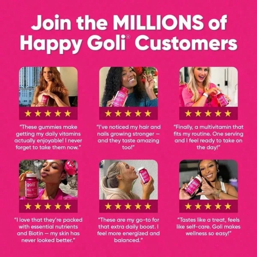 Women's Complete Multi Gummies All 13 Essential Vitamins, All B Vitamins, Vitamin Zinc, Biotin And More. Healthy Hair, Skin & Nails, Eyes, Immune, Brain & Nervous System, Heart Health. Gluten-Free, Vegan, Non-GMO, And Gelatin-Free.