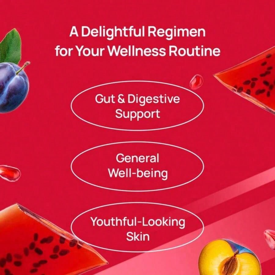 [FOODOLOGY] Coleology Cutting Jelly 10days - Garcinia Cambogia (HCA), Chia Seeds Collagen, Hyaluronic Acid, Pomegranate Flavored 8.81 Oz /10 Sticks