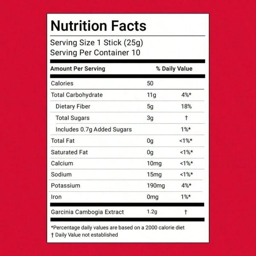 [FOODOLOGY] Coleology Cutting Jelly 10days - Garcinia Cambogia (HCA), Chia Seeds Collagen, Hyaluronic Acid, Pomegranate Flavored 8.81 Oz /10 Sticks