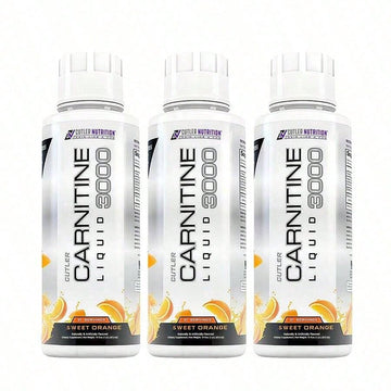 Cutler Nutrition Liquid L-Carnitine Supplement With Acetyl L-Carnitine & L-Carnitine Tartrate Forms - Pre Workout Formula For Optimal Absorption, Energy & Muscle Support, Buzz'in Orange Flavor