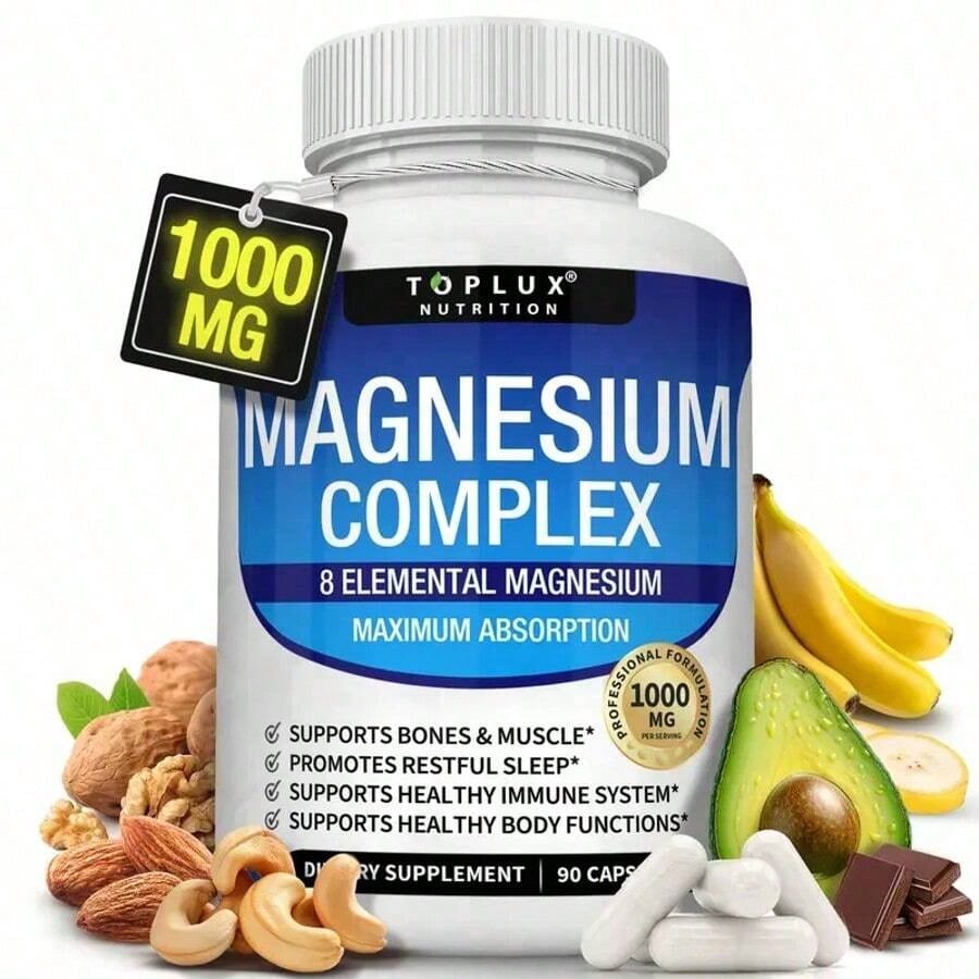 Magnesium Complex 8 EssentialMagnesium Supplement Fitness Edible