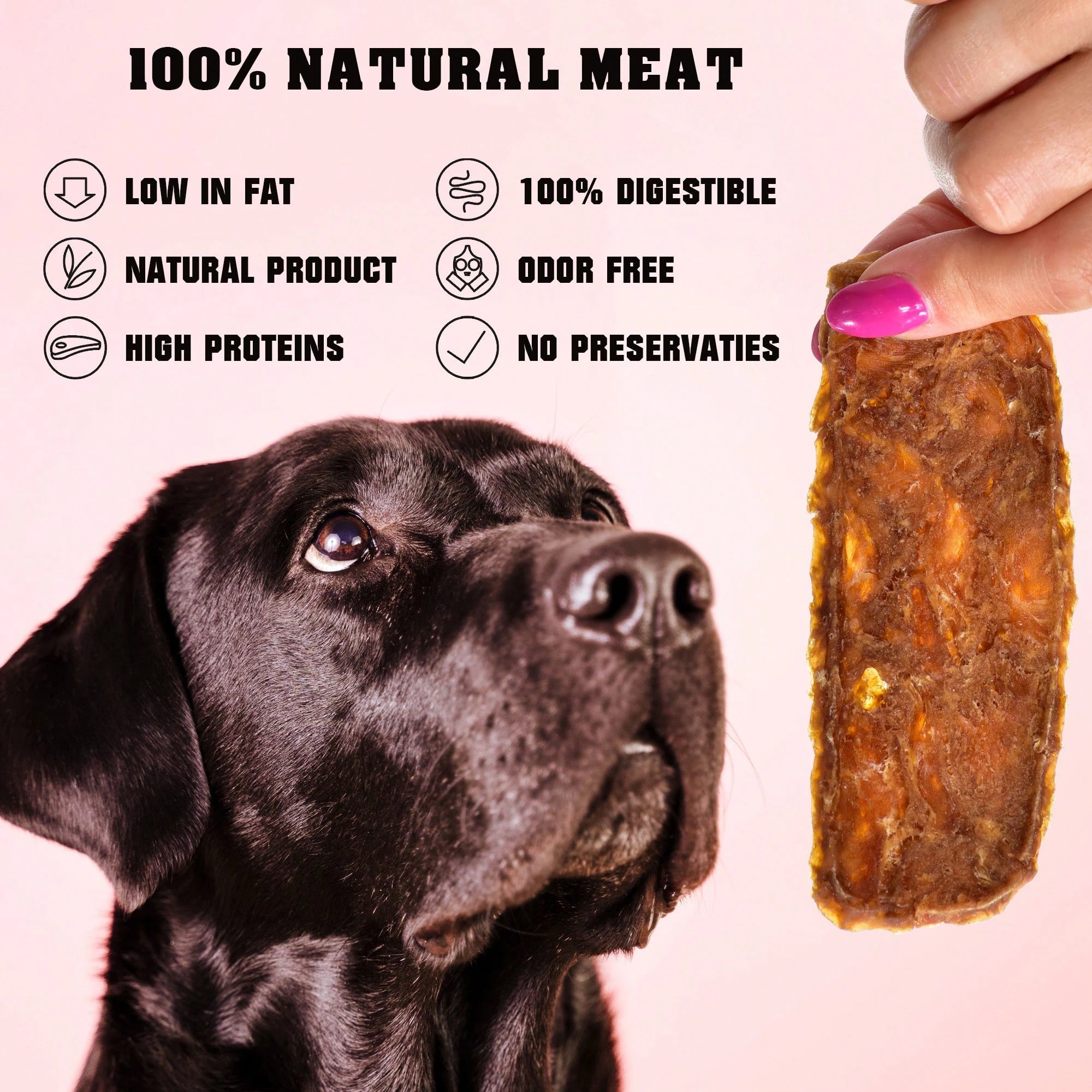 Beloved Pets Chicken Jerky Dog Treats 1.5 Lb - Human Grade Pet Snacks & Grain Free Meat - High Protein Dried Strips - Best Chews For Training Small & Large Dogs - Bulk Soft Pack - Lab Tested In The USA