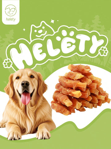 helety 200g/400g/800gDog Snacks, Duck Chicken, Sweet Potatoes, Dog Teeth Grinding Snacks, Teeth Cleaning Interactive Pet Snacks