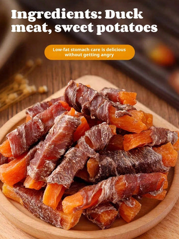 helety Pet Snacks-Chicken Or Duck Roasted Sweet Potato