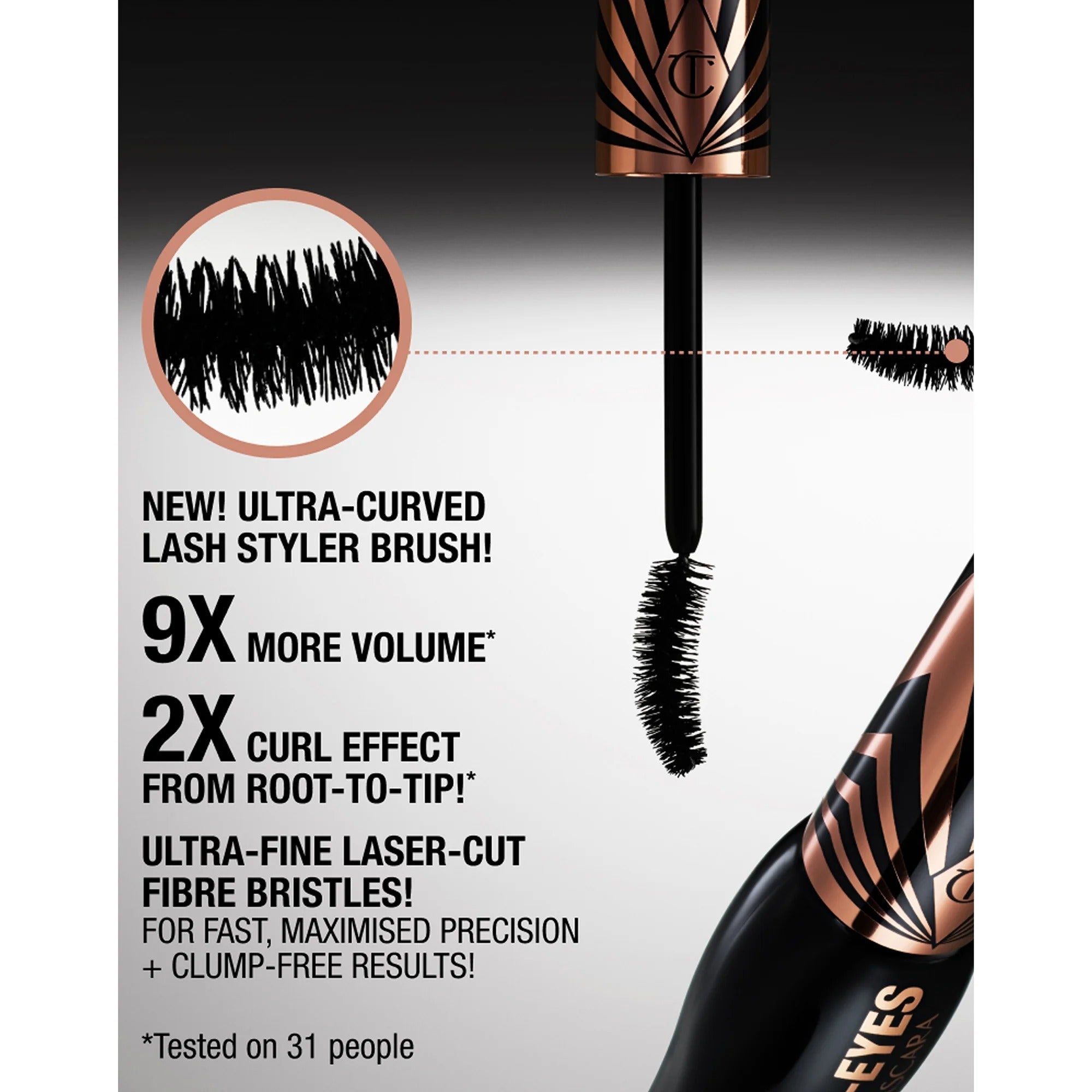 Charlotte Tilbury Travel Size Exaggereyes Volume Mascara