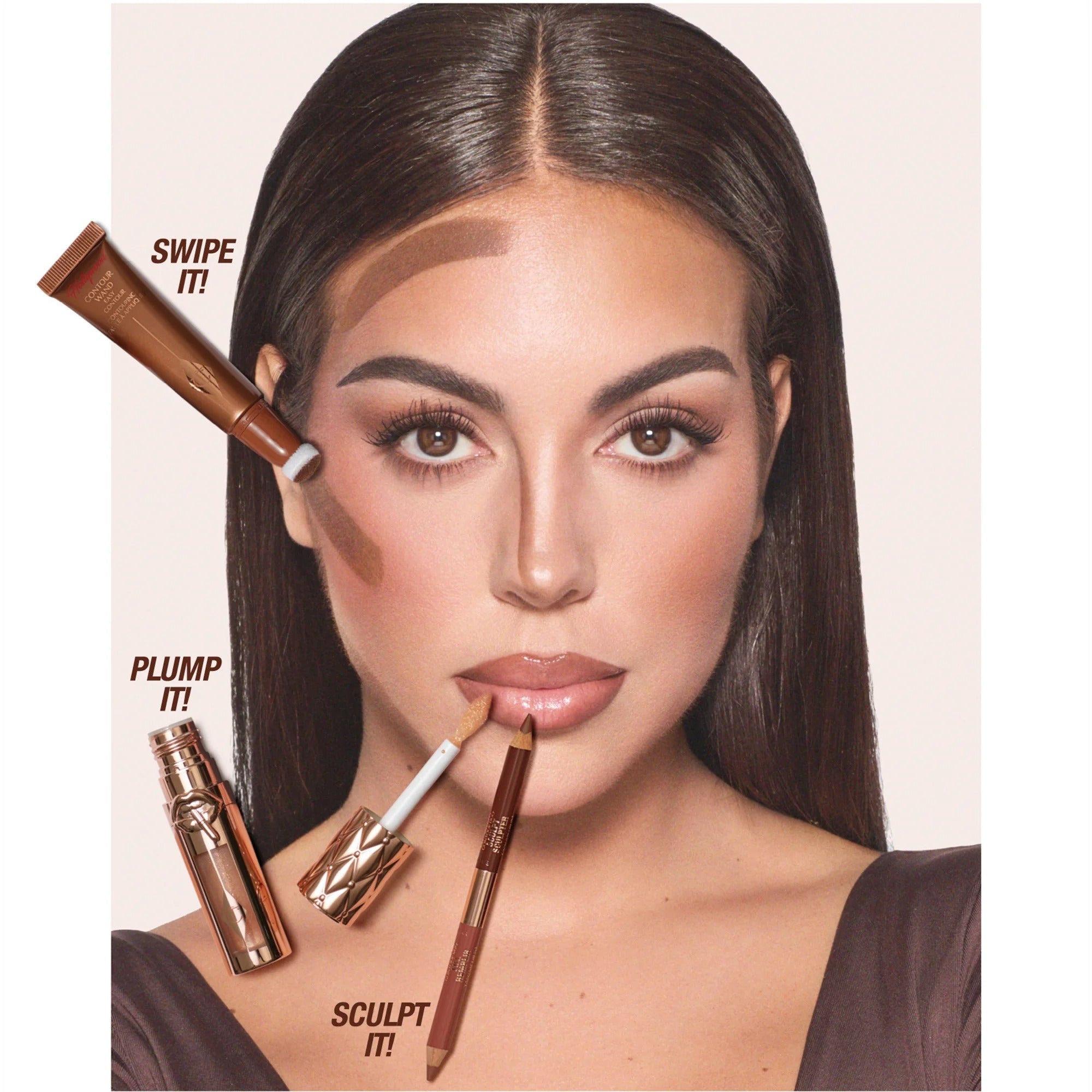 Charlotte Tilbury Plumpgasm Nudegasm Diamonds 5.5ml